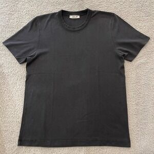 CDLP Pima Cotton T-Shirt Mens Medium Black Short Sleeve Crew Neck Portugal